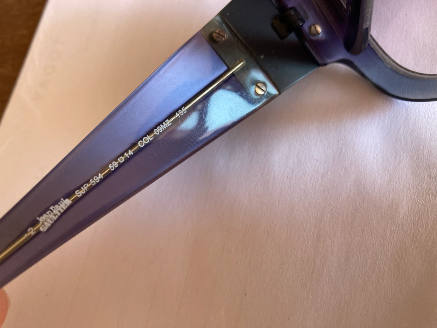 Vintage Jean Paul Gaultier Sunglasses - Perfect Lenses - photo 4