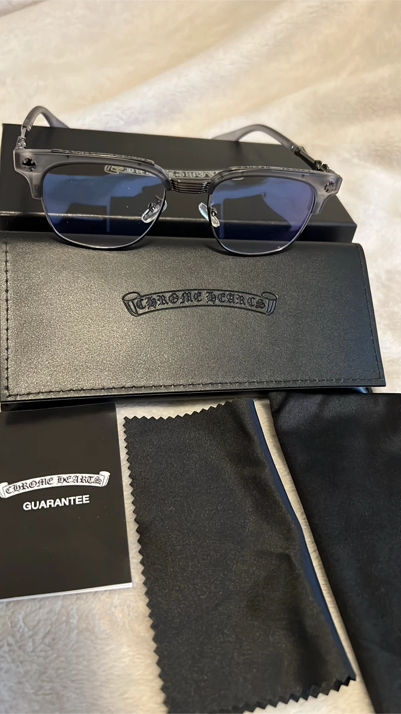Chrome Hearts Glasses with Case