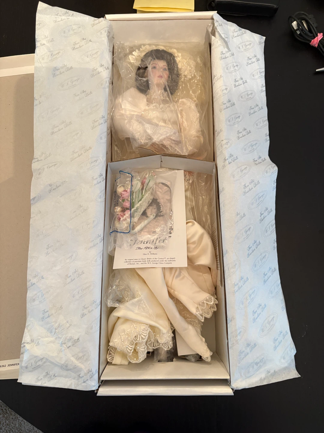 W.T. George "Jennifer" 1980s Bride Doll