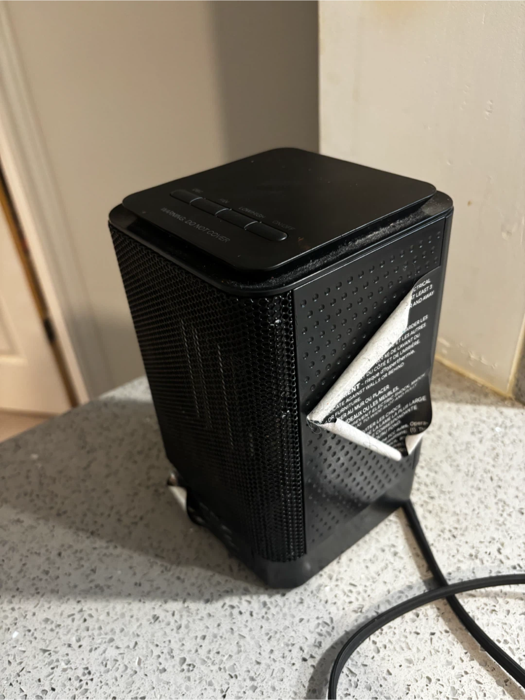 Black Portable Heater - photo 3