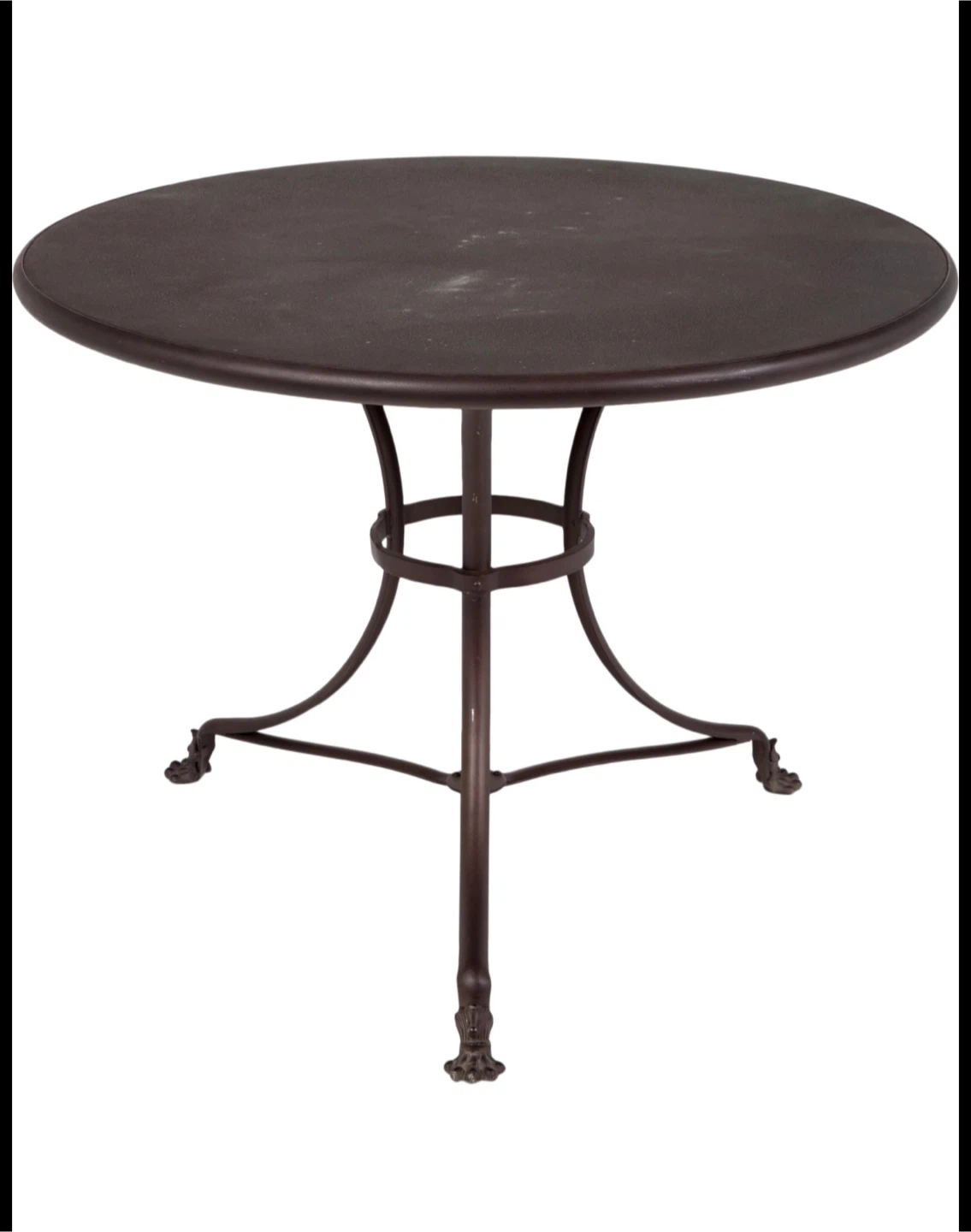 32" French Lion's Foot Brasserie Table by RH - photo 3