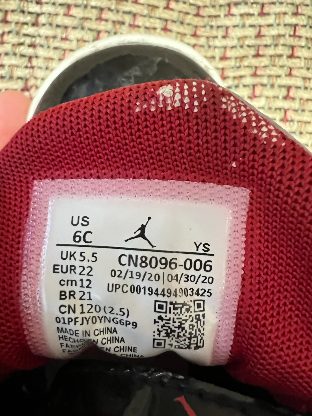 Jordan Crib Shoes Toddler - photo 4