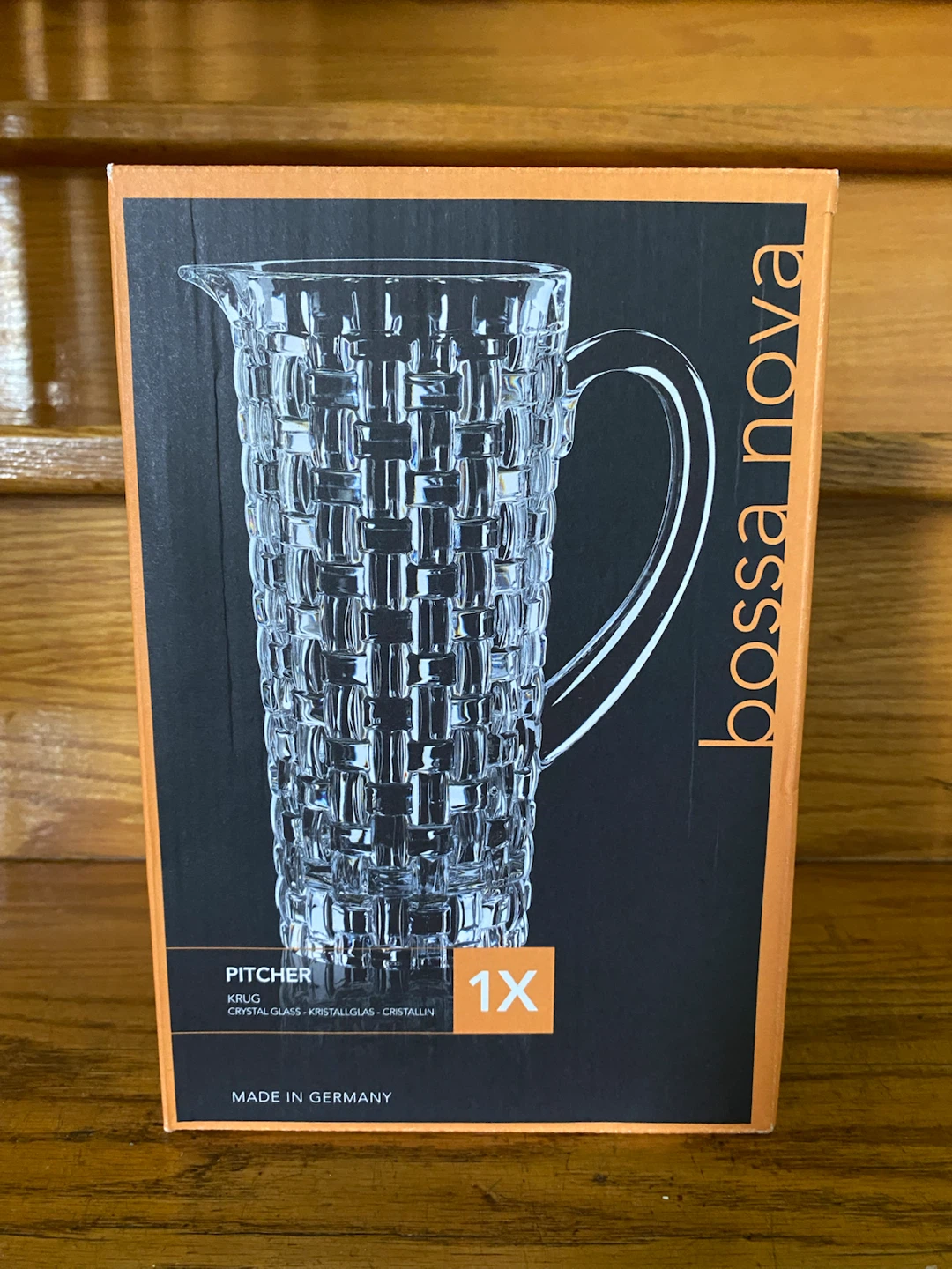 Crystal Glass Pitcher