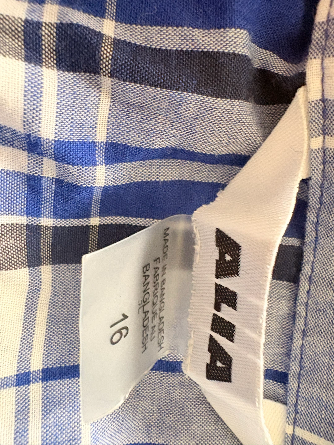 ALIA Plaid Button-Up Shirt,$5 each or $8 for both - photo 4