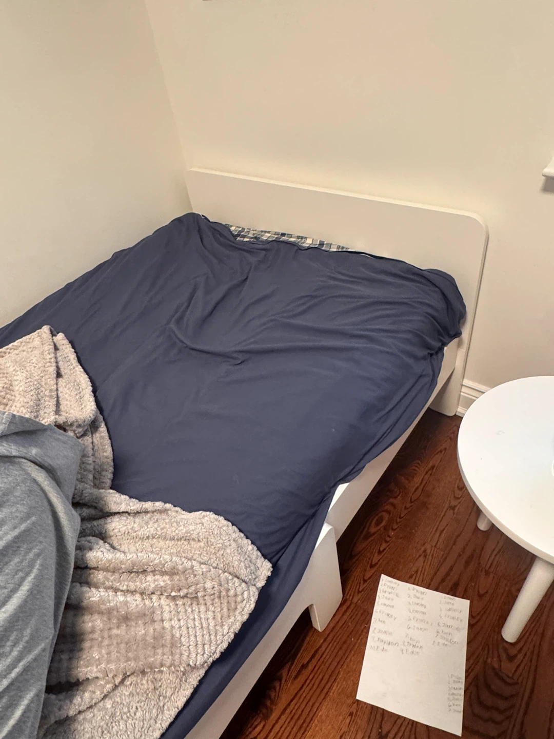 IKEA Twin White Bed Frame