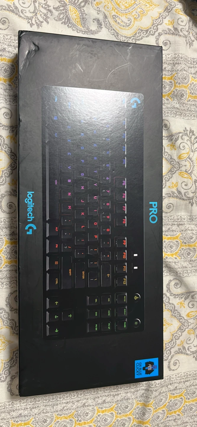 BRAND NEW Logitech G PRO GX Blue Clicky Keyboard