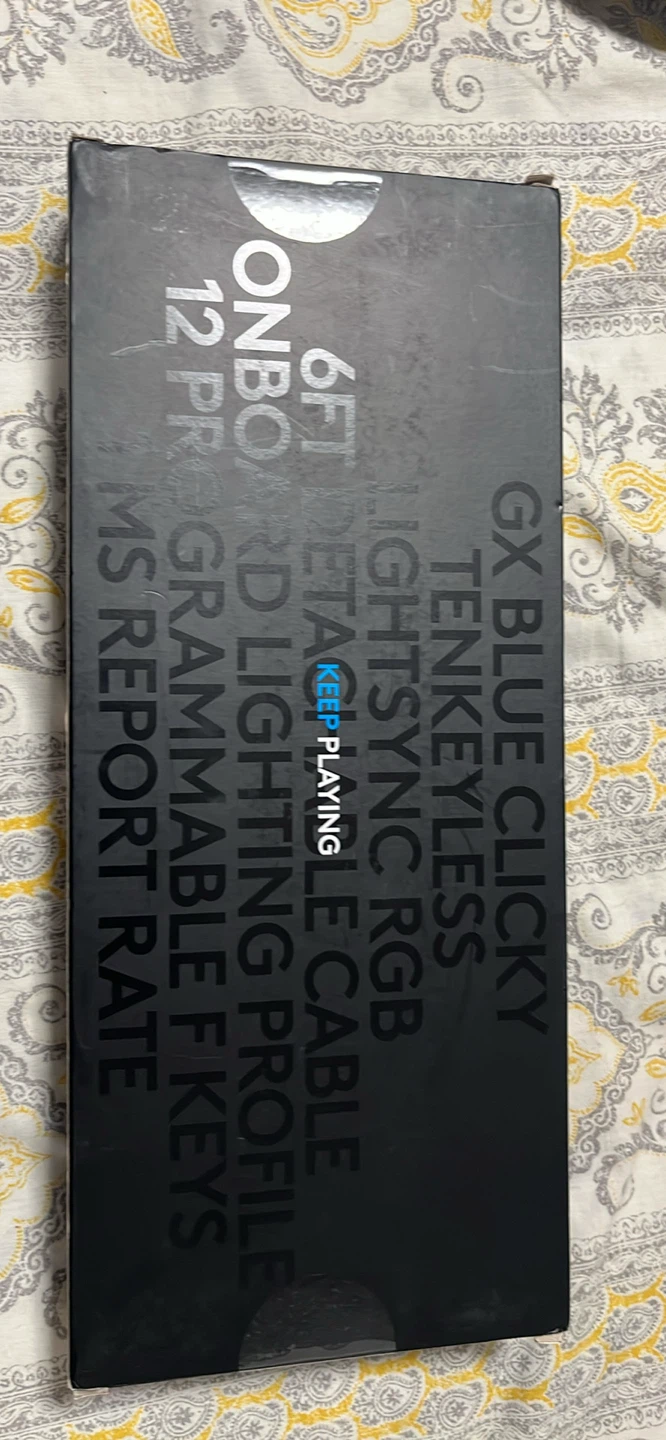 BRAND NEW Logitech G PRO GX Blue Clicky Keyboard - photo 2