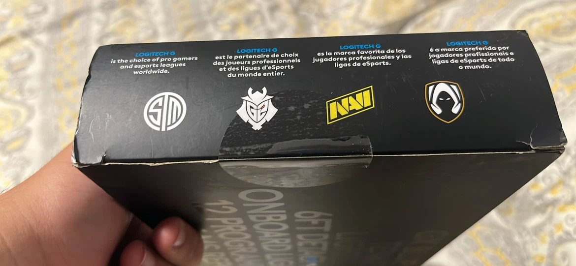 BRAND NEW Logitech G PRO GX Blue Clicky Keyboard - photo 3