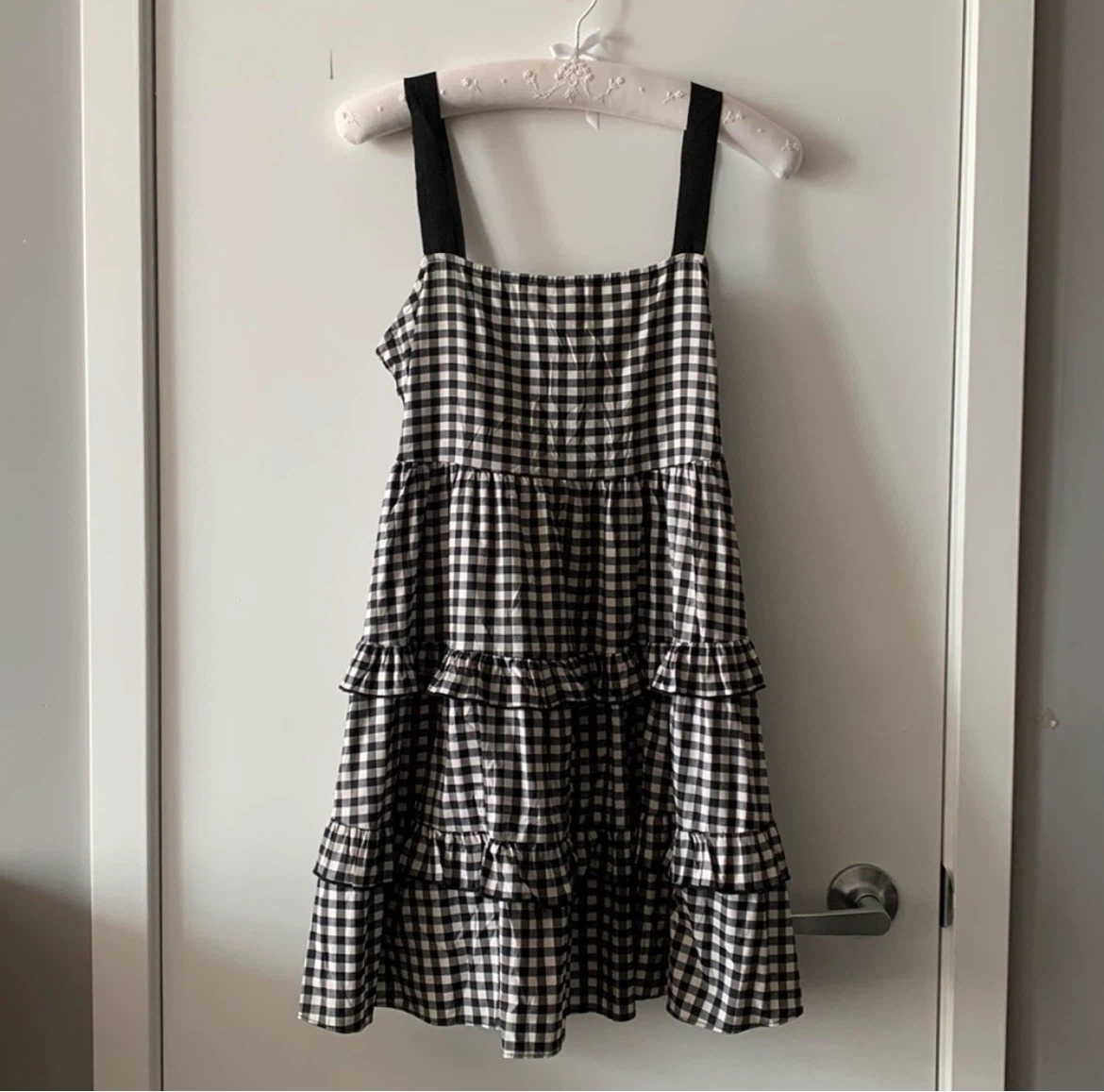 Zara Gingham Mini Dress