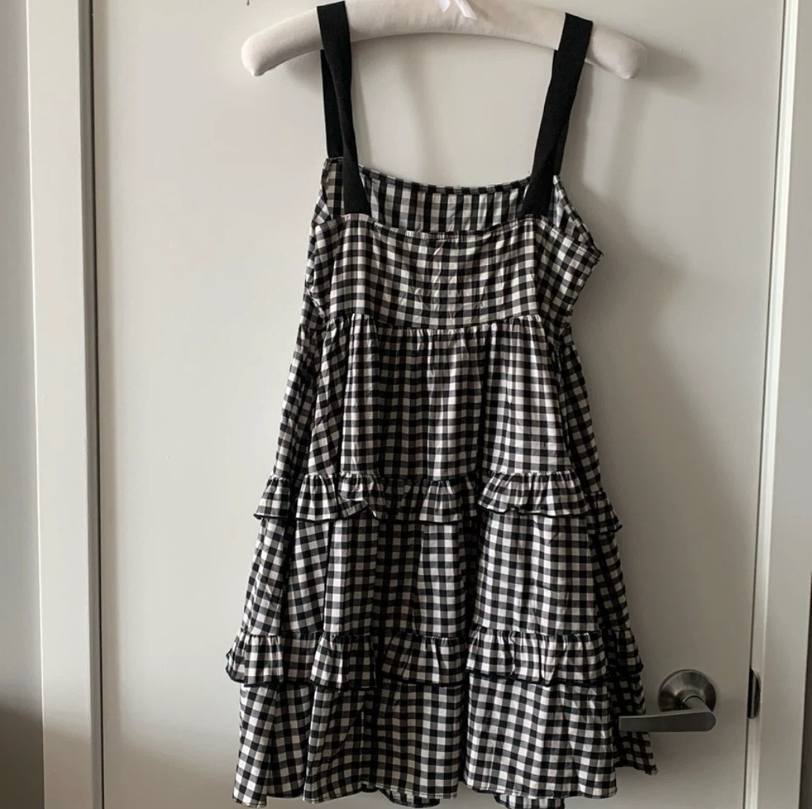 Zara Gingham Mini Dress - photo 2