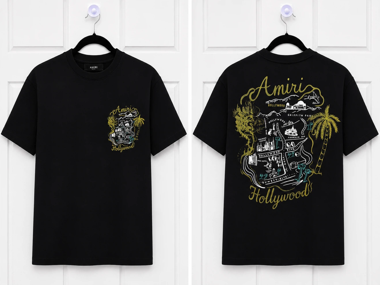 Amiri Hollywood Graphic T-Shirt - photo 2