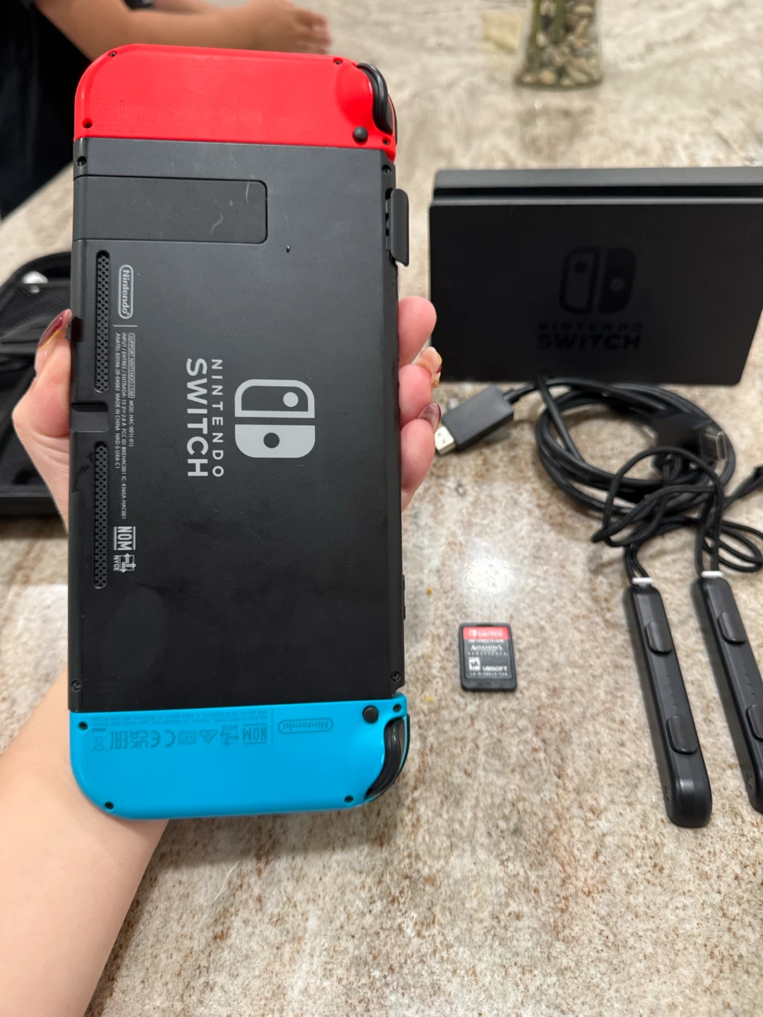 Nintendo Switch Console with Assassin's Creed: Remastered Game - photo 2