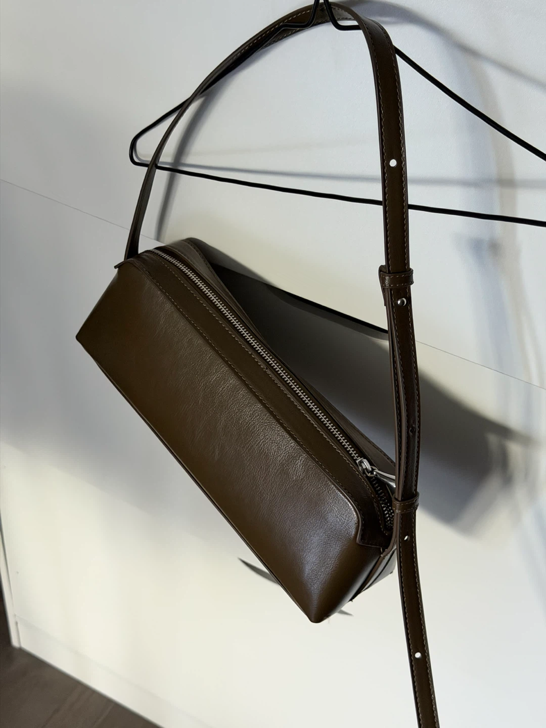 Zara olive Faux Leather Shoulder Bag - photo 3