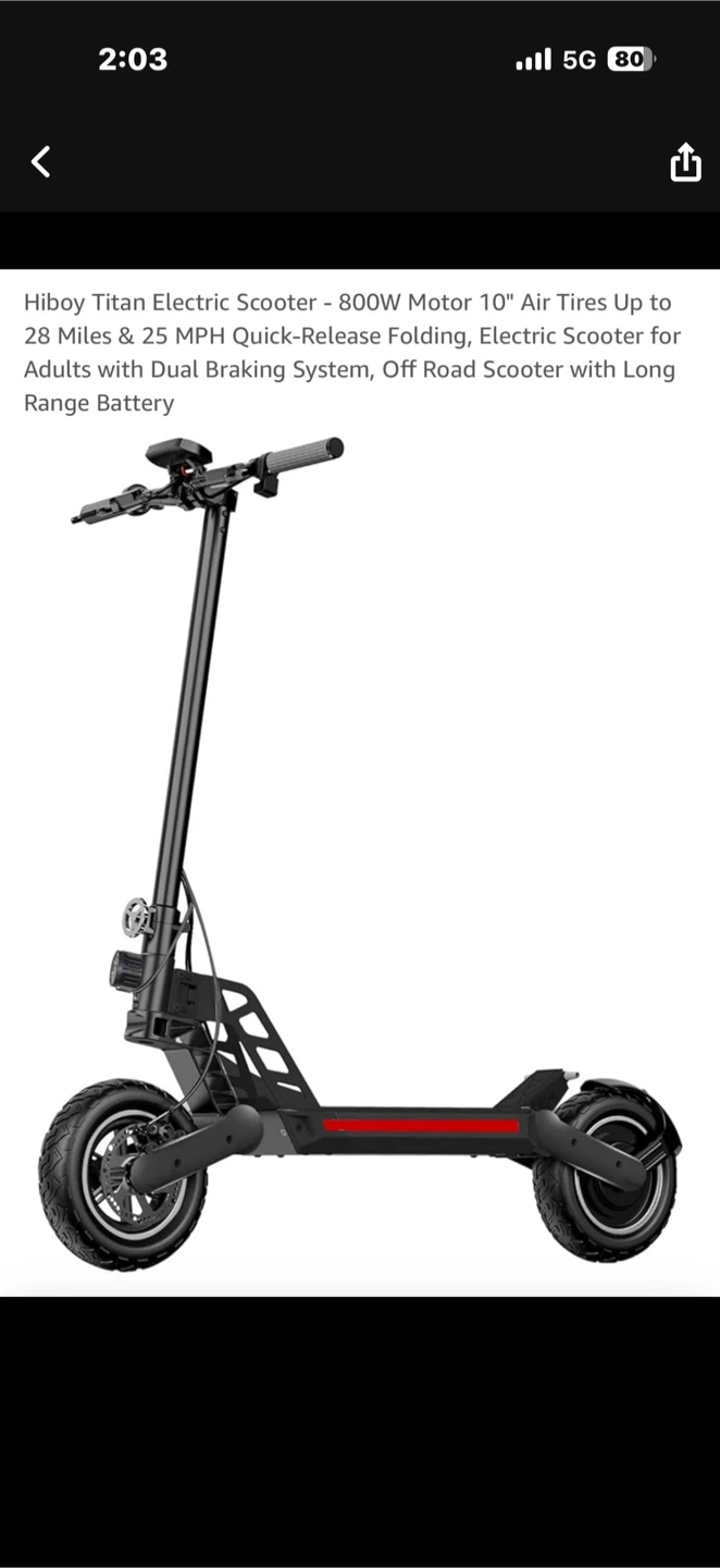 Hiboy Titan Electric Scooter