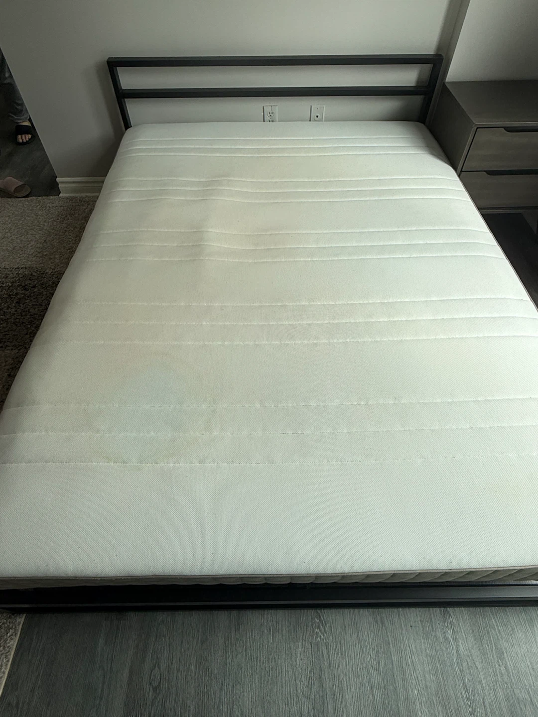Last chance, IKEA HAUGESUND Queen Spring Mattress (Firm)