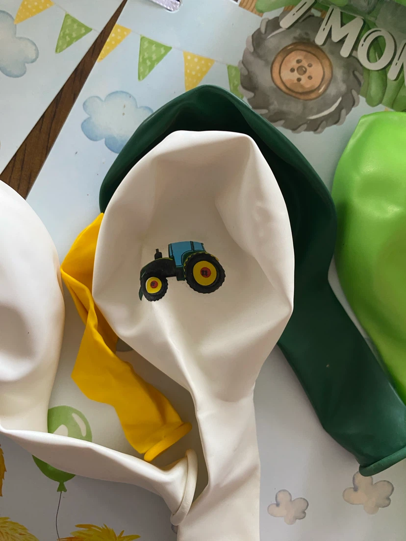 Tractor Themed Birthday Party Decor Set - photo 3