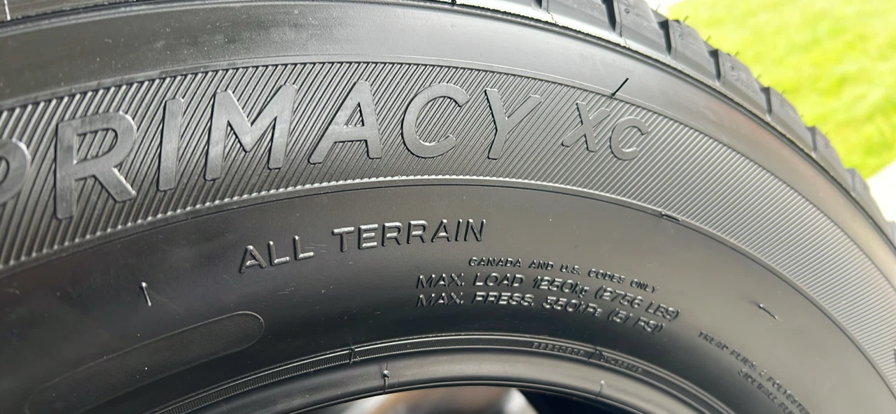 275/65/18 Michelin Primacy XC All Terrain Tires (Set of 4) - photo 3