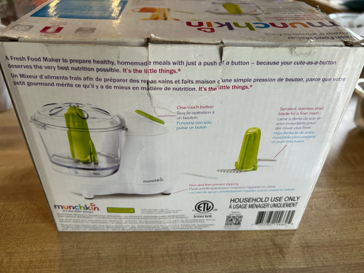 Munchkin Fresh Food Maker - photo 2