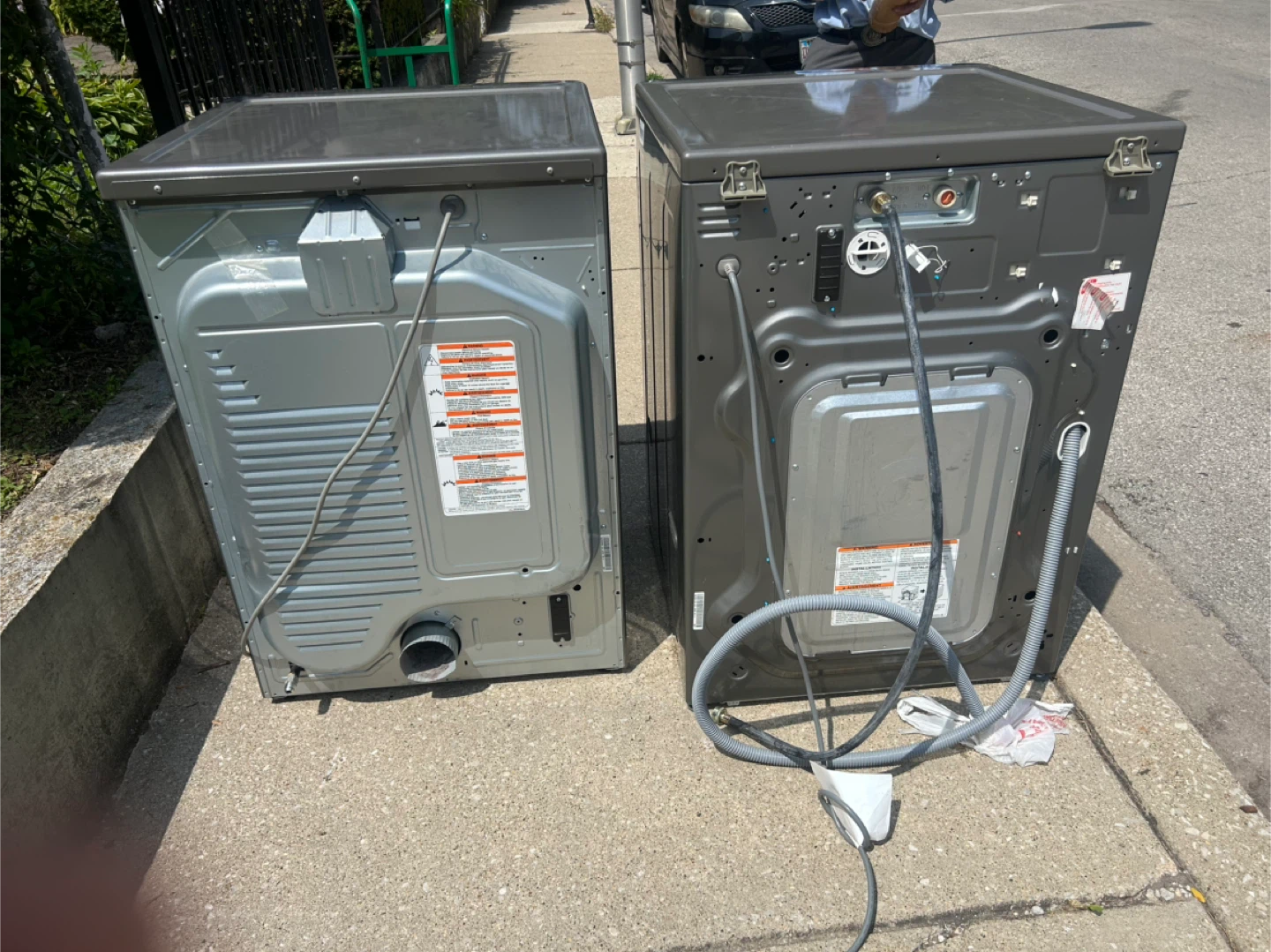 Kenmore Front Load Washer and Dryer Set - photo 2