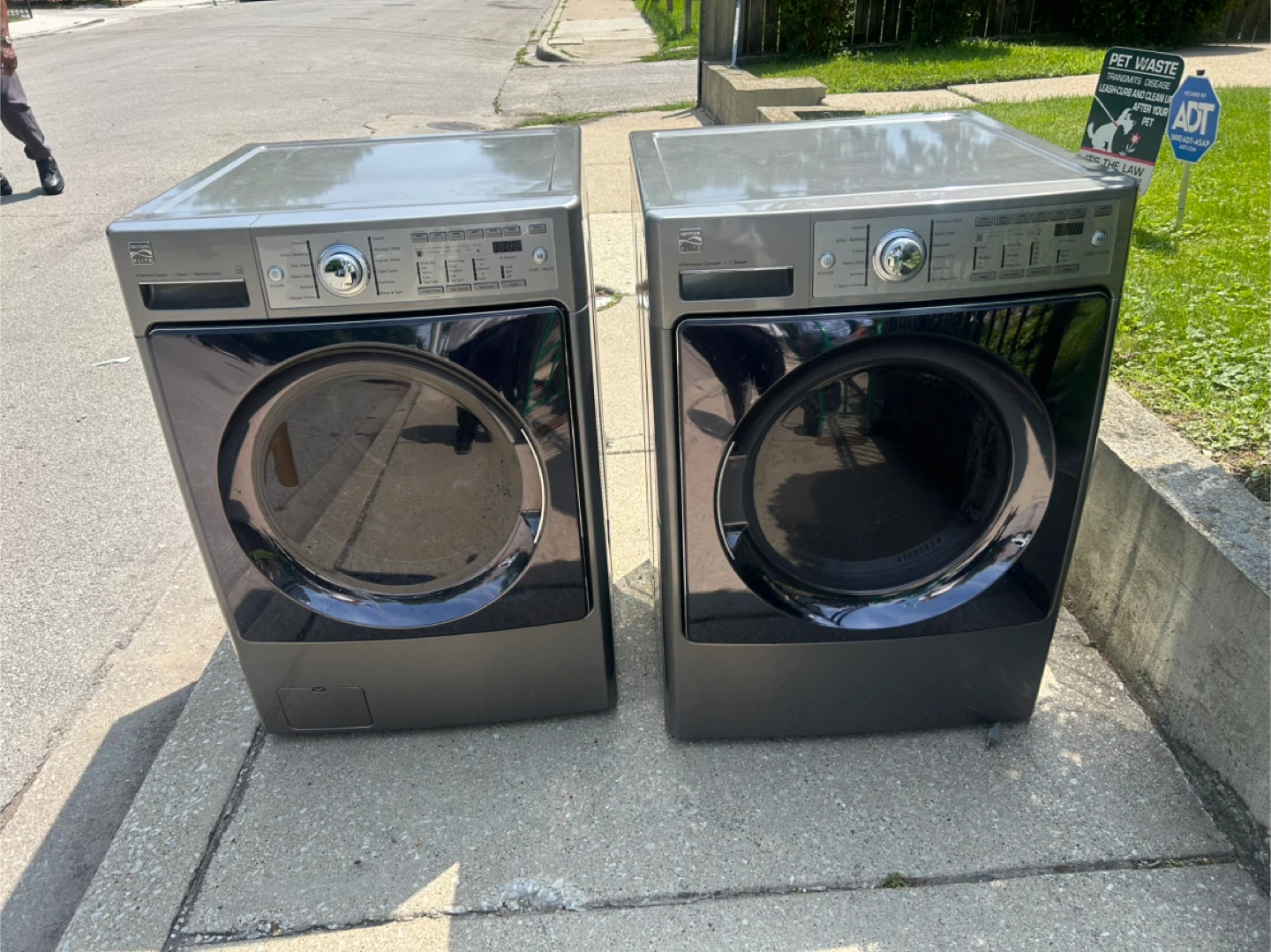 Kenmore Front Load Washer and Dryer Set
