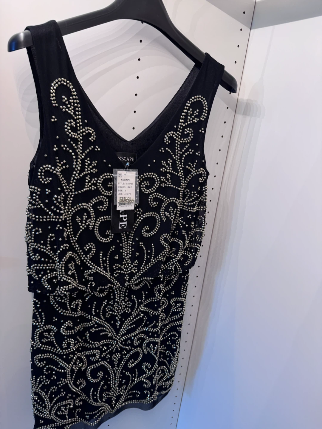 Brand New Xscape Beaded Dress – Size 6 - photo 4