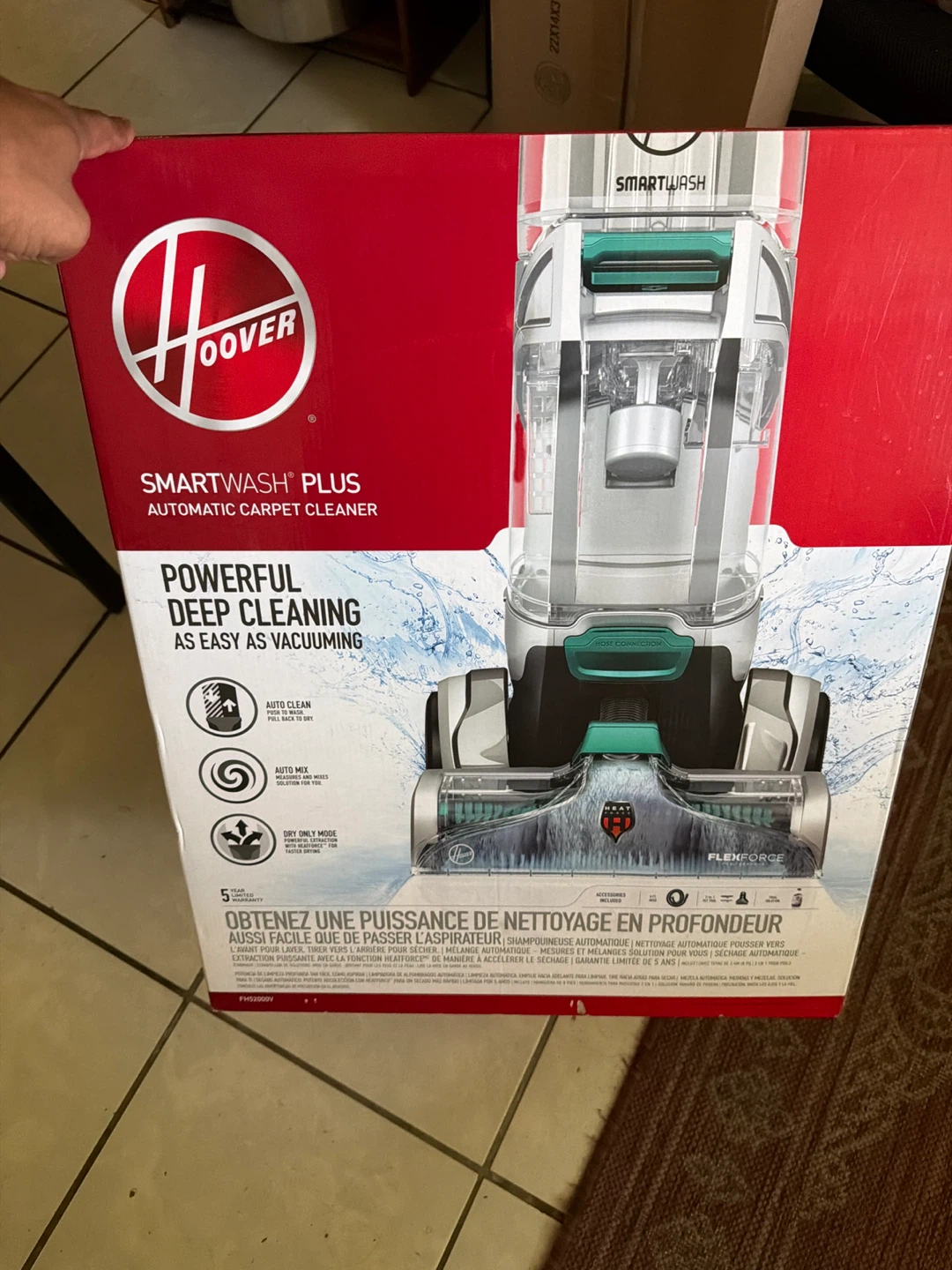 Hoover SmartWash Plus Automatic Carpet Cleaner