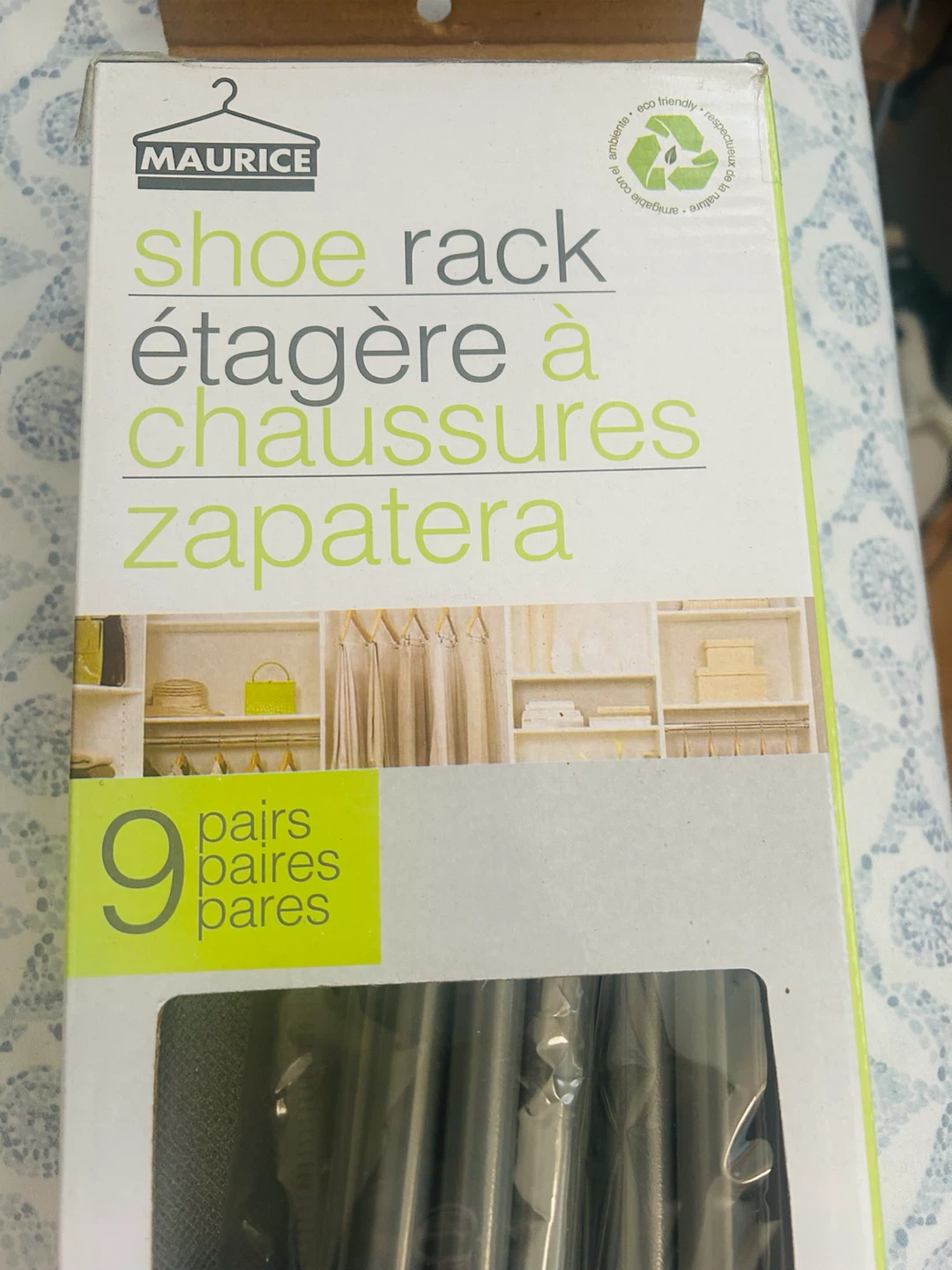 Maurice Shoe Rack - Holds 9 Pairs - photo 2