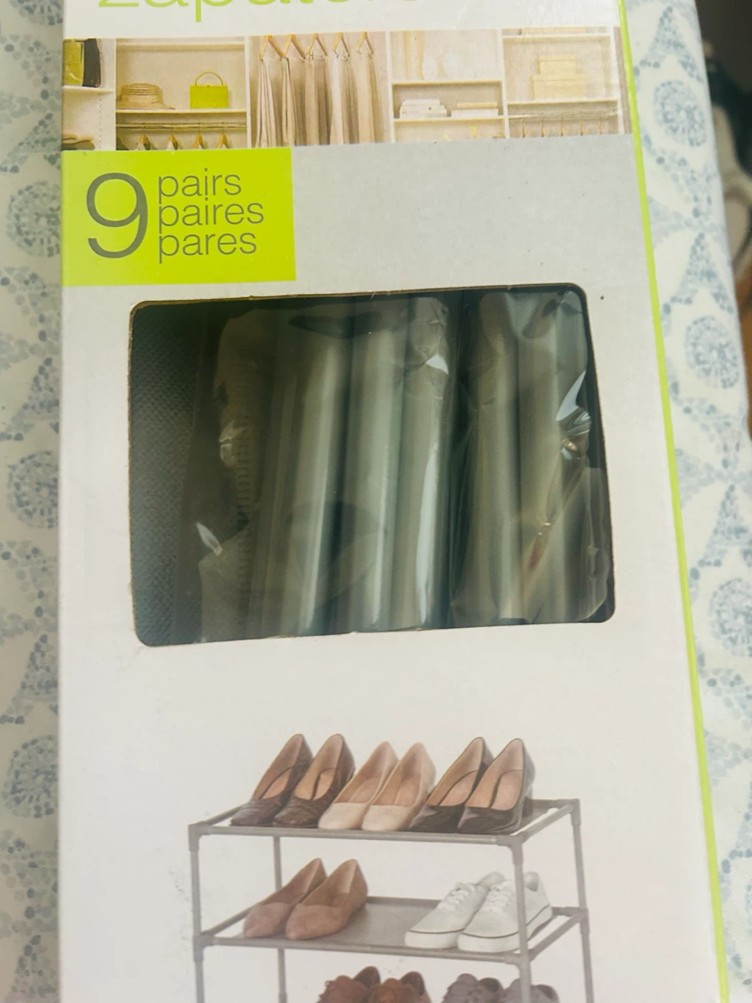 Maurice Shoe Rack - Holds 9 Pairs - photo 4