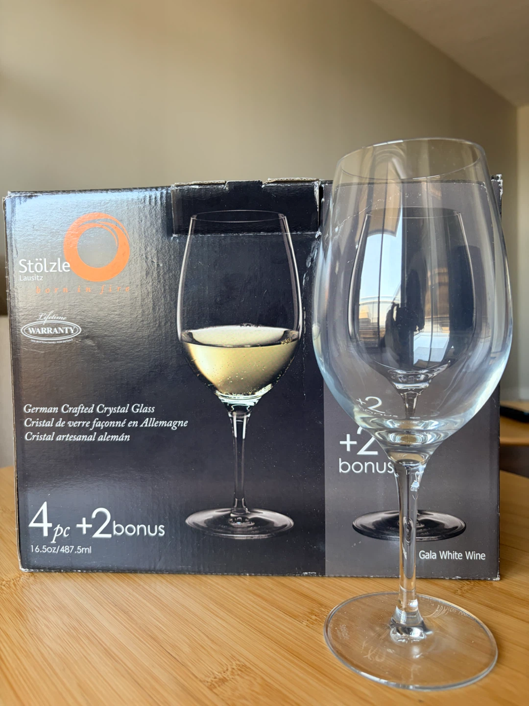 White Wine Glasses - 4+2 Bonus #Best gifting option