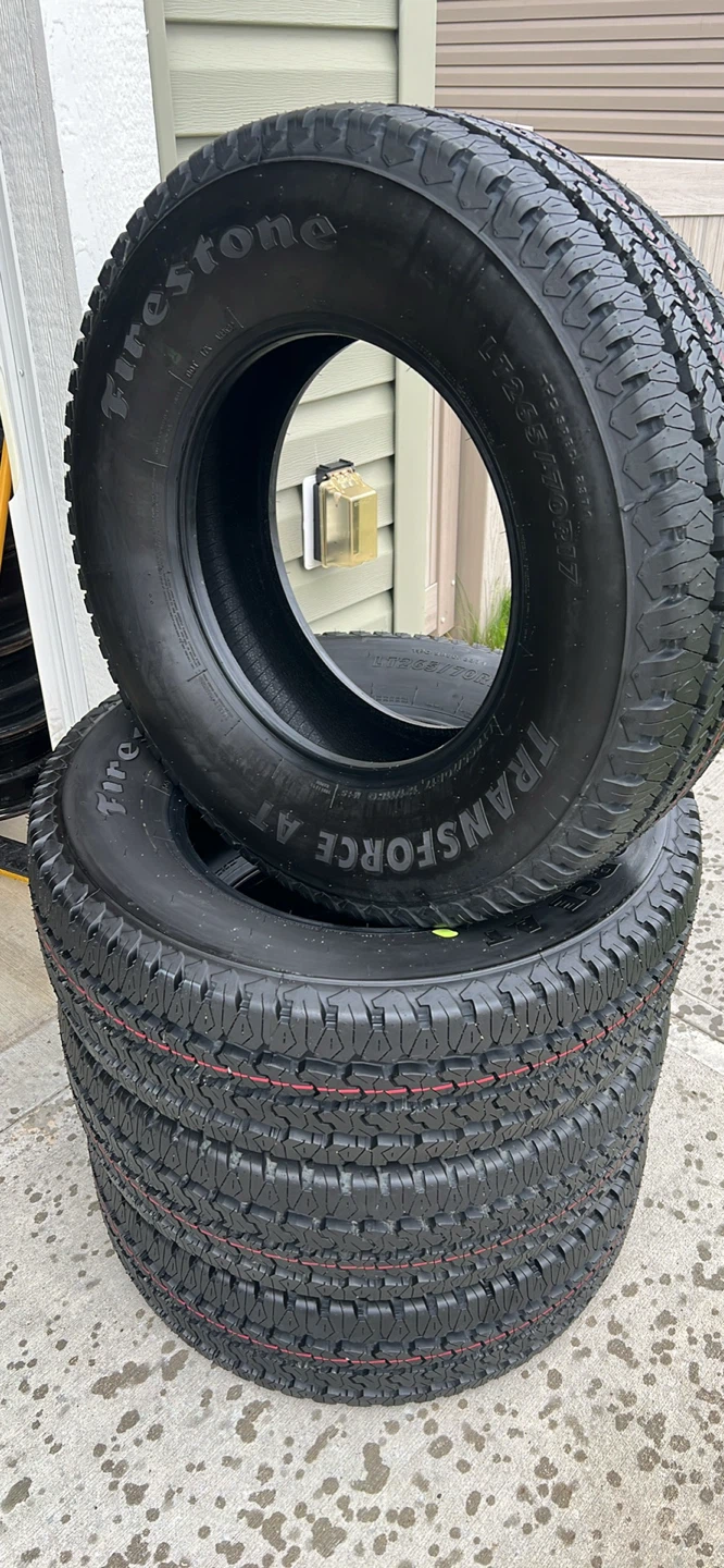 LT 265/70/R17 Firestone Transforce AT Tires LT265/70R17