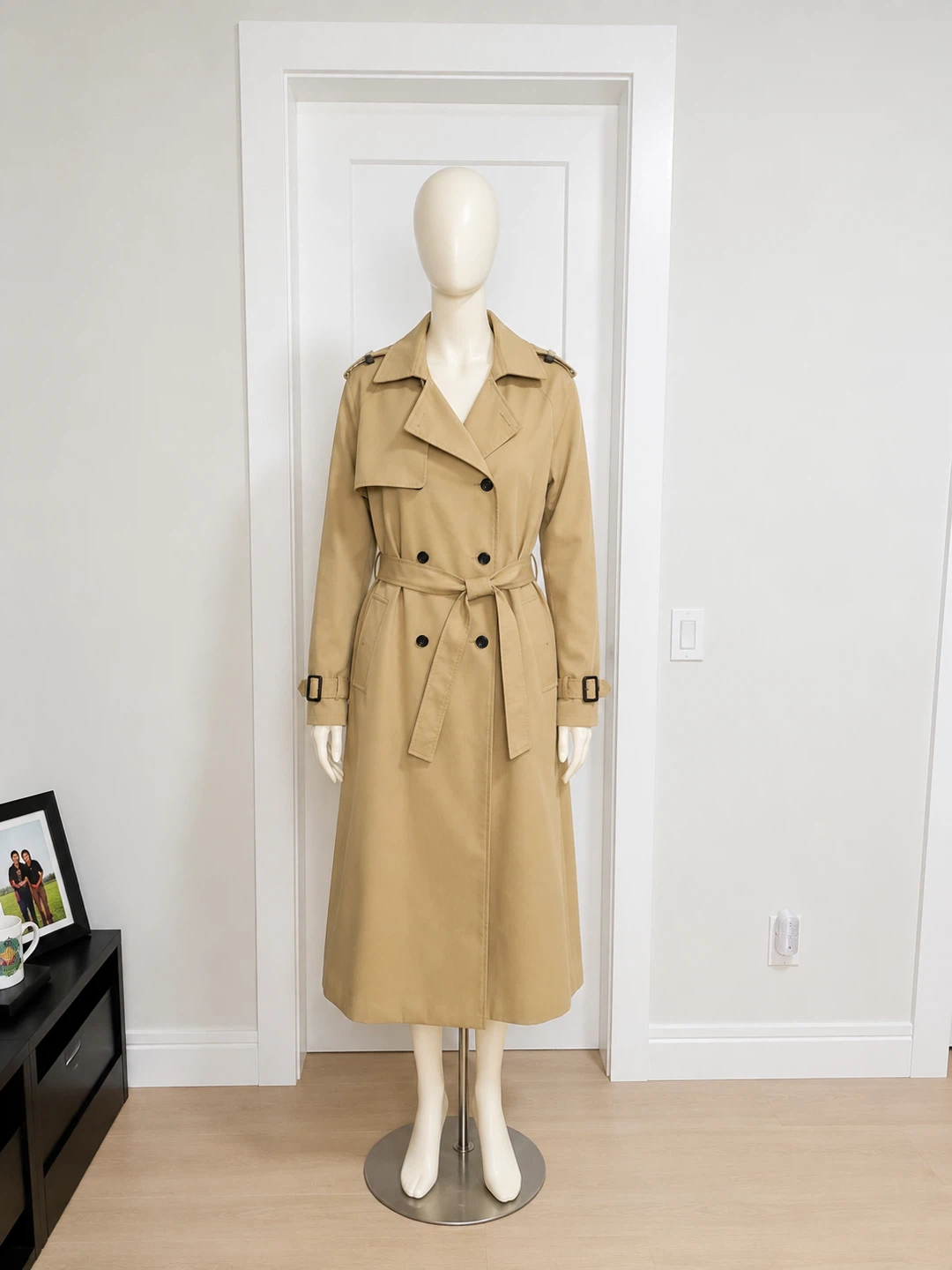 Classic Tan Trench Coat