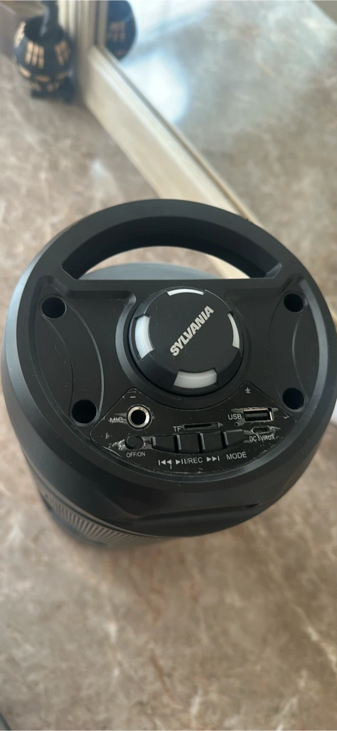 Sylvania Portable Bluetooth Speaker - photo 2