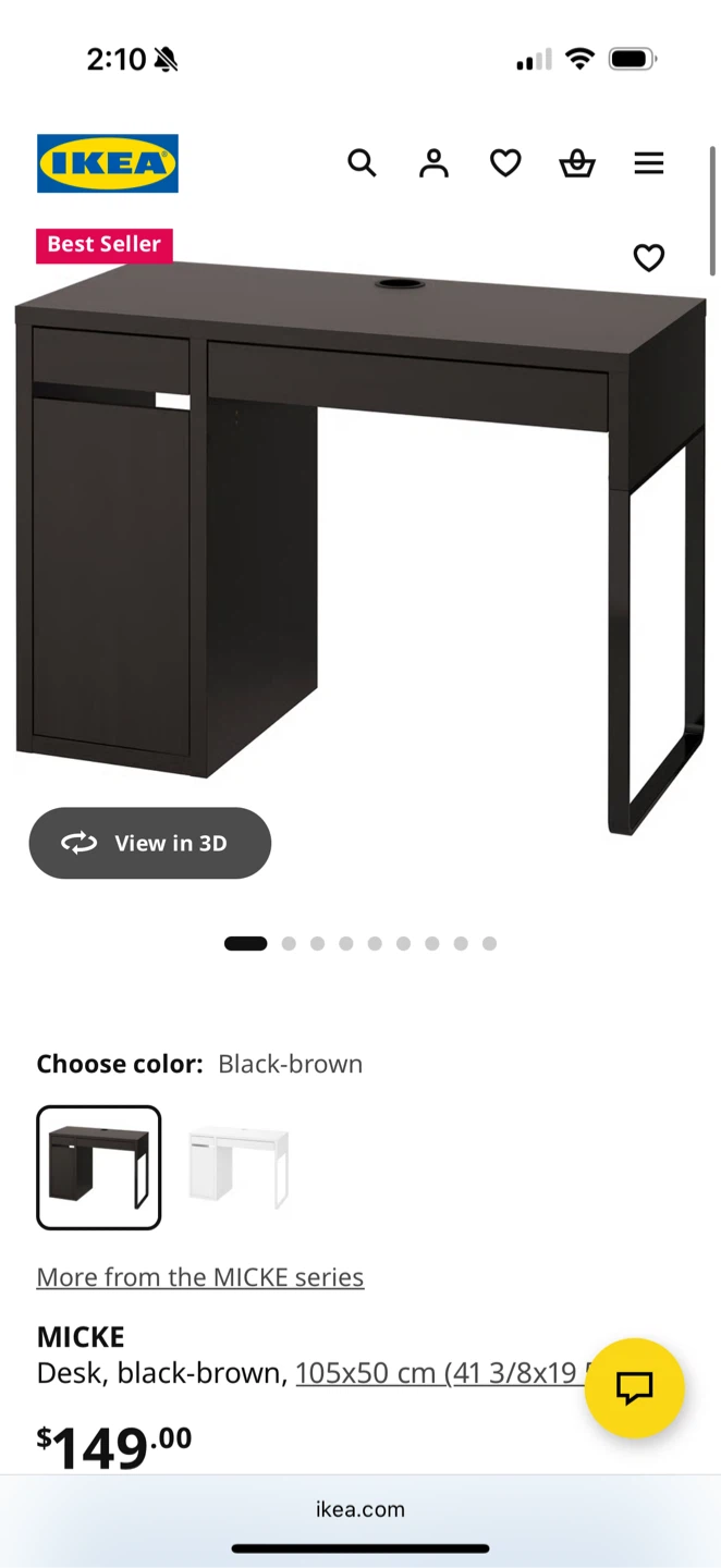 IKEA MICKE Desk - photo 3