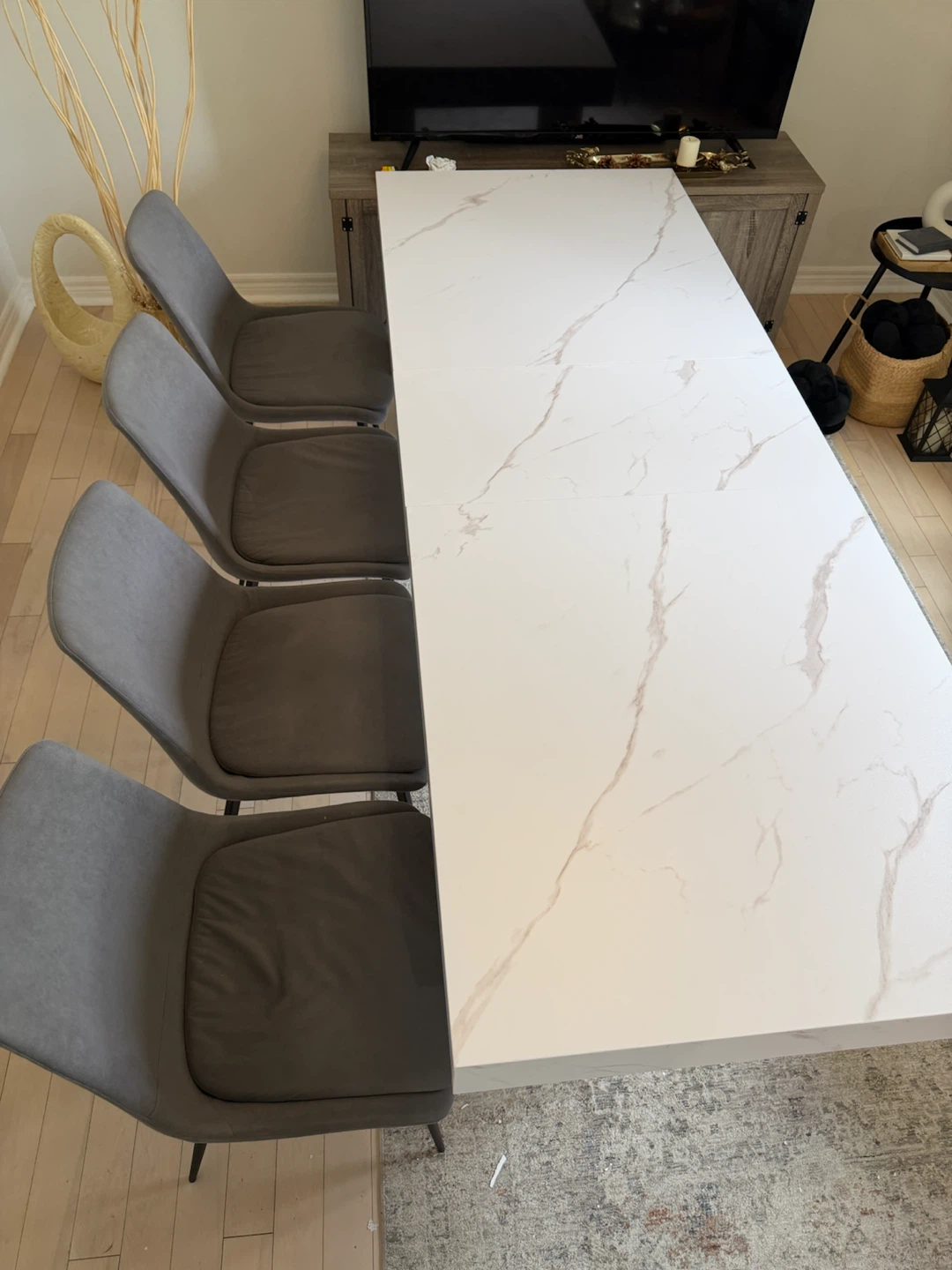 STHOUYN Extendable Dining Table – Brand New (Open Box) - photo 5