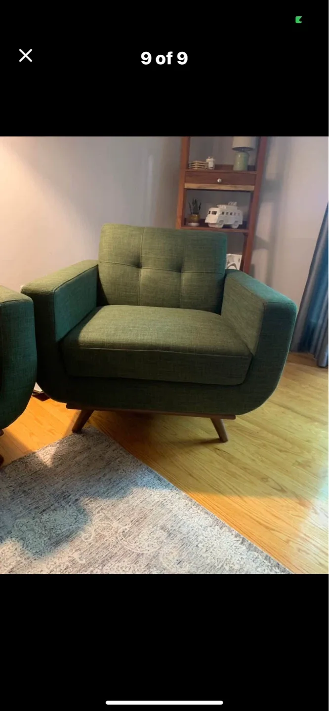 MCM sofa and chair set - photo 3