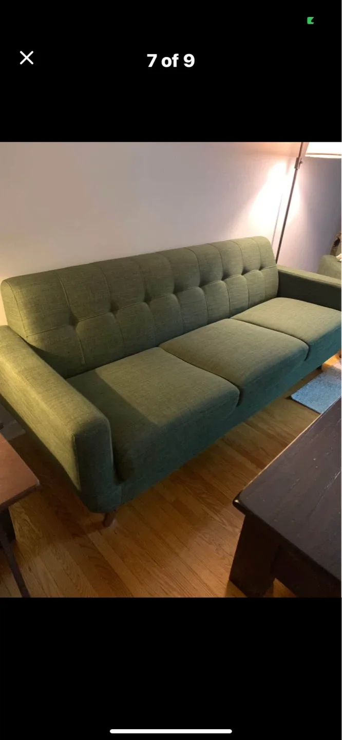 MCM sofa and chair set - photo 4