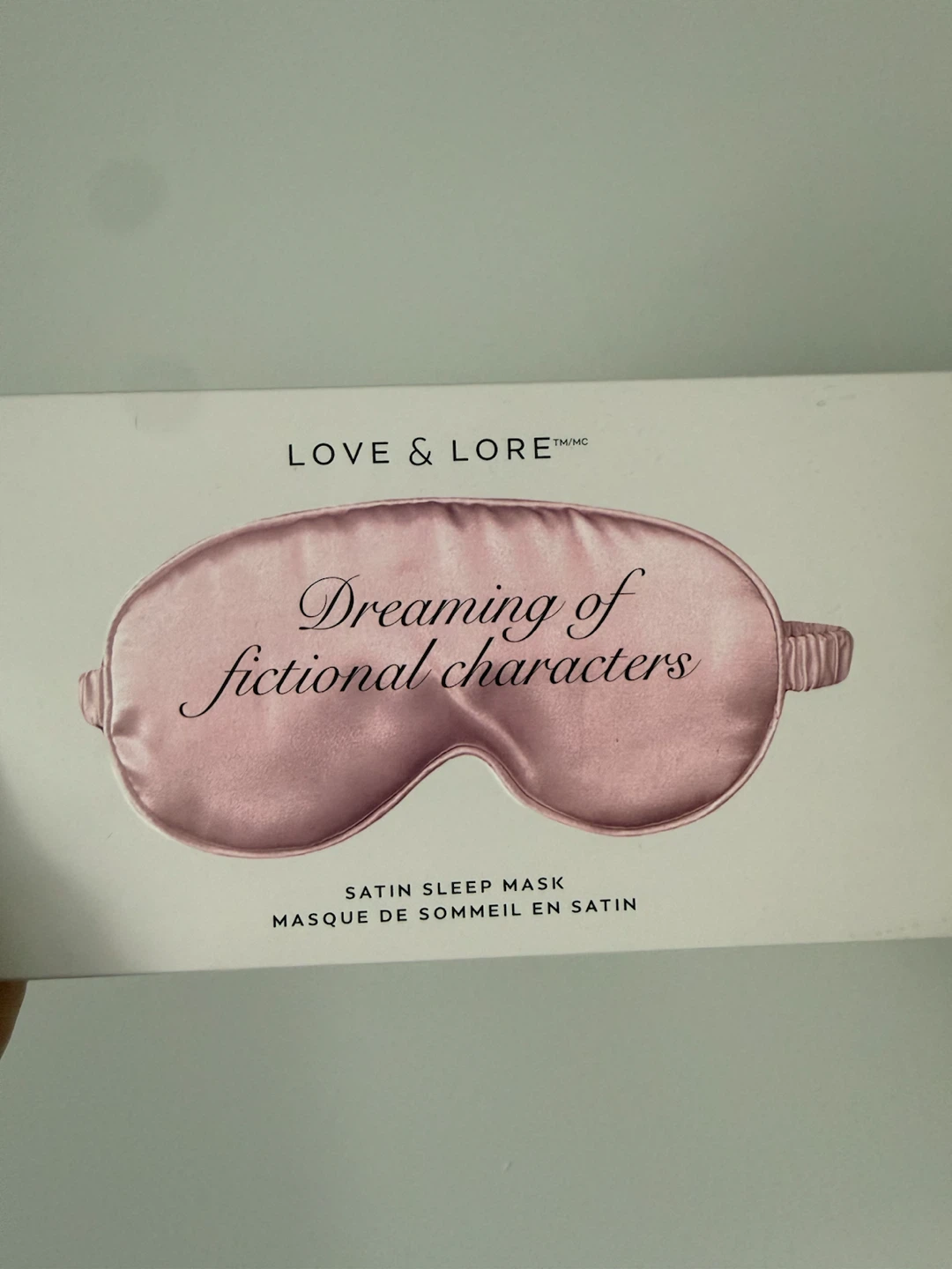 Brand new satin sleep eye mask