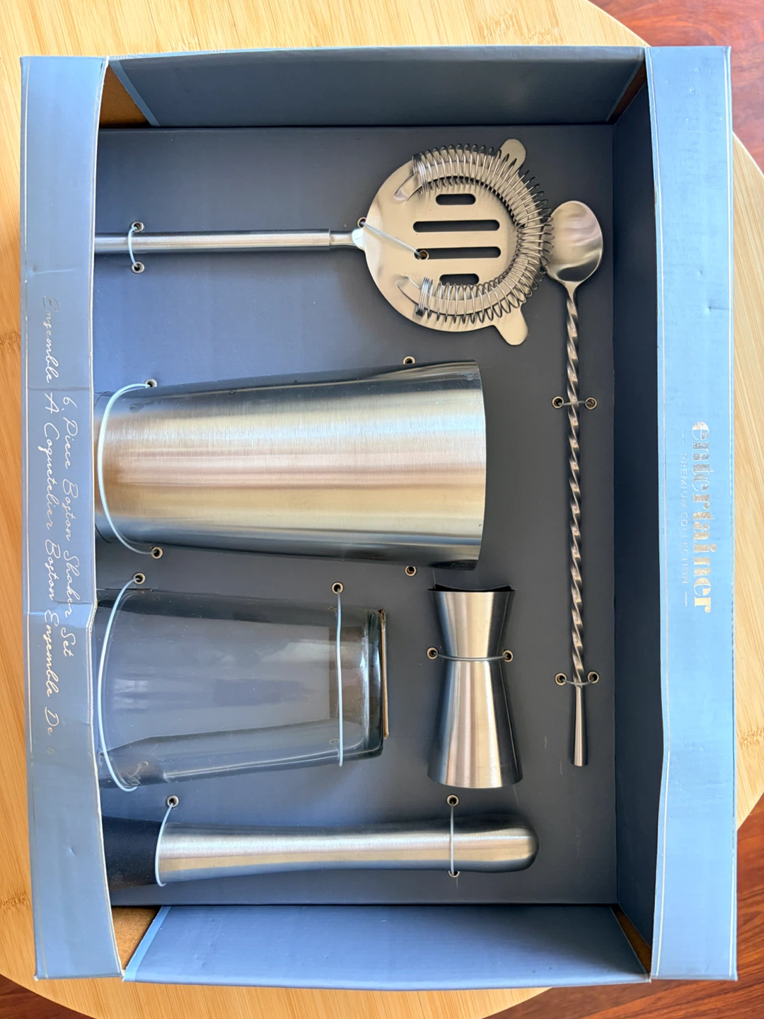 Premium 6 Piece Cocktail Shaker Set #Best gifting option - photo 2