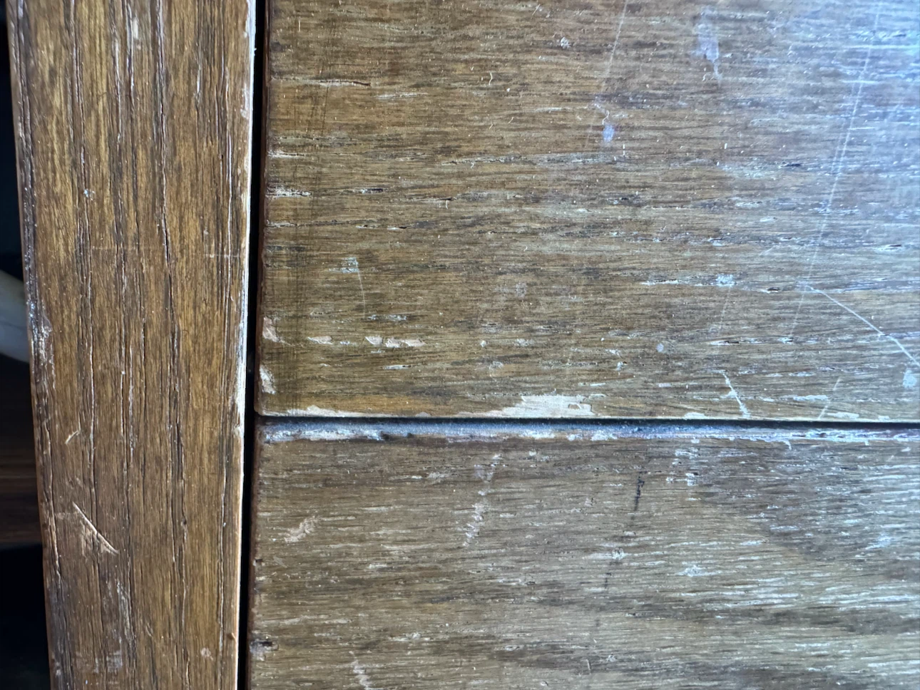 Wooden Dresser with 3 Drawers and Shelves - photo 4