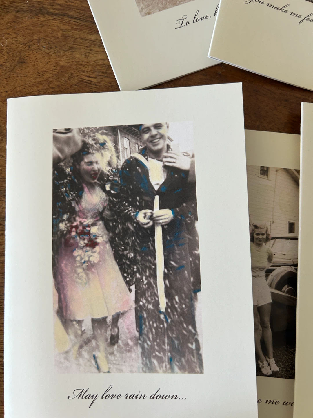 Vintage Photo Greeting Cards - Canadian - photo 2