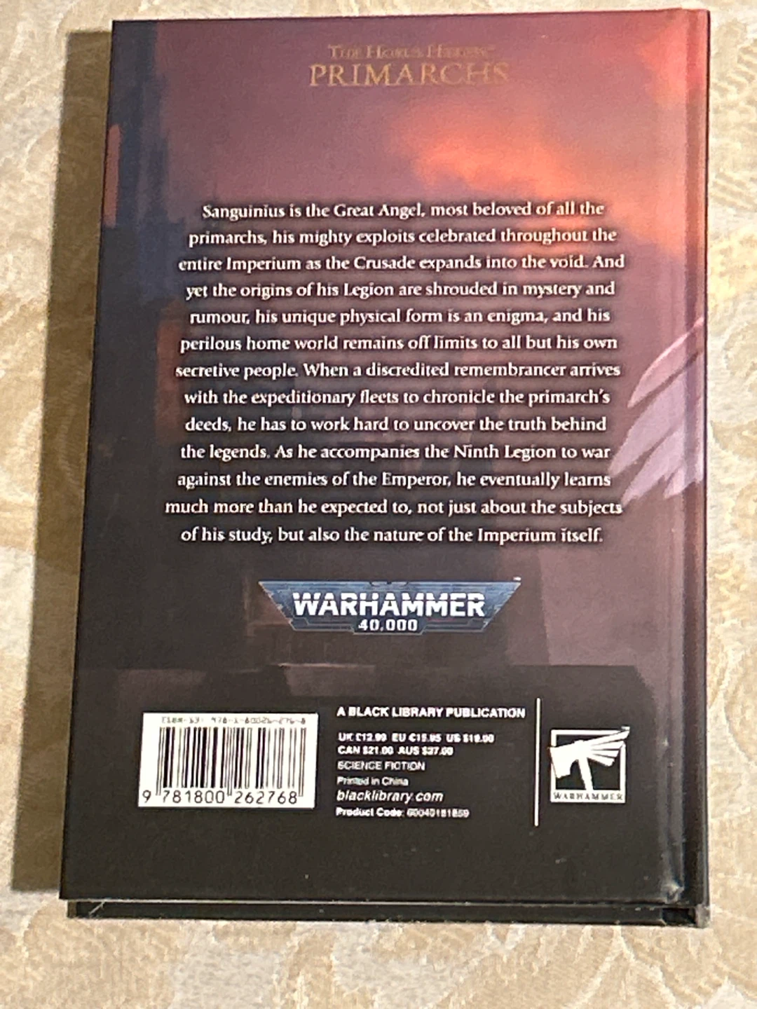 Sanguinius The Great Angel - Warhammer Black Library Novel - photo 2