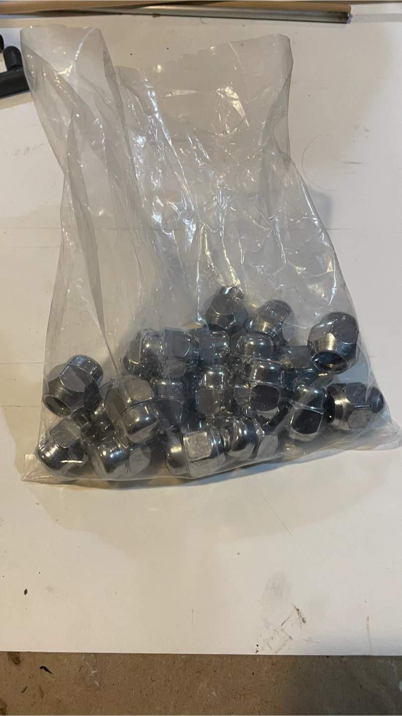 Set of 20 Chrome Lug Nuts - photo 3