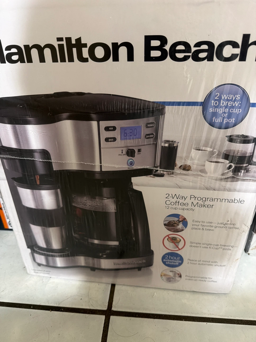Hamilton Beach 2-Way Programmable Coffee Maker