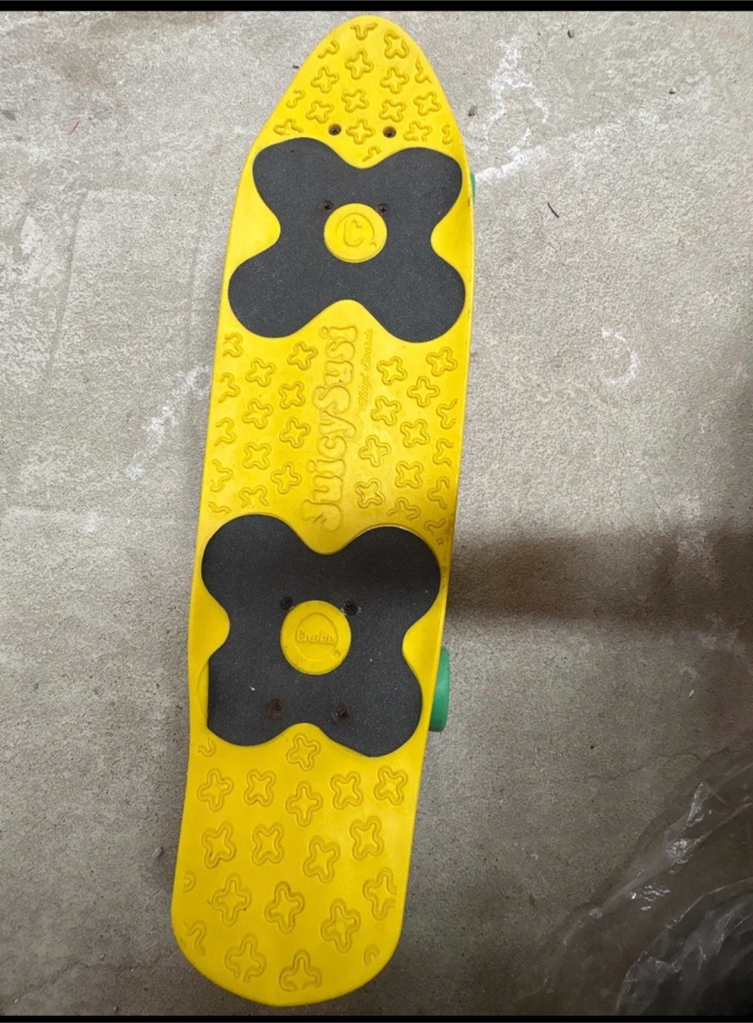 Yellow Penny Board Skateboard