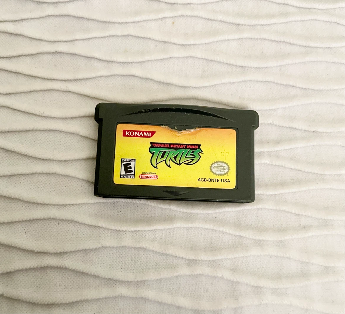 Teenage Mutant Ninja Turtles Game Boy Advance Cartridge
