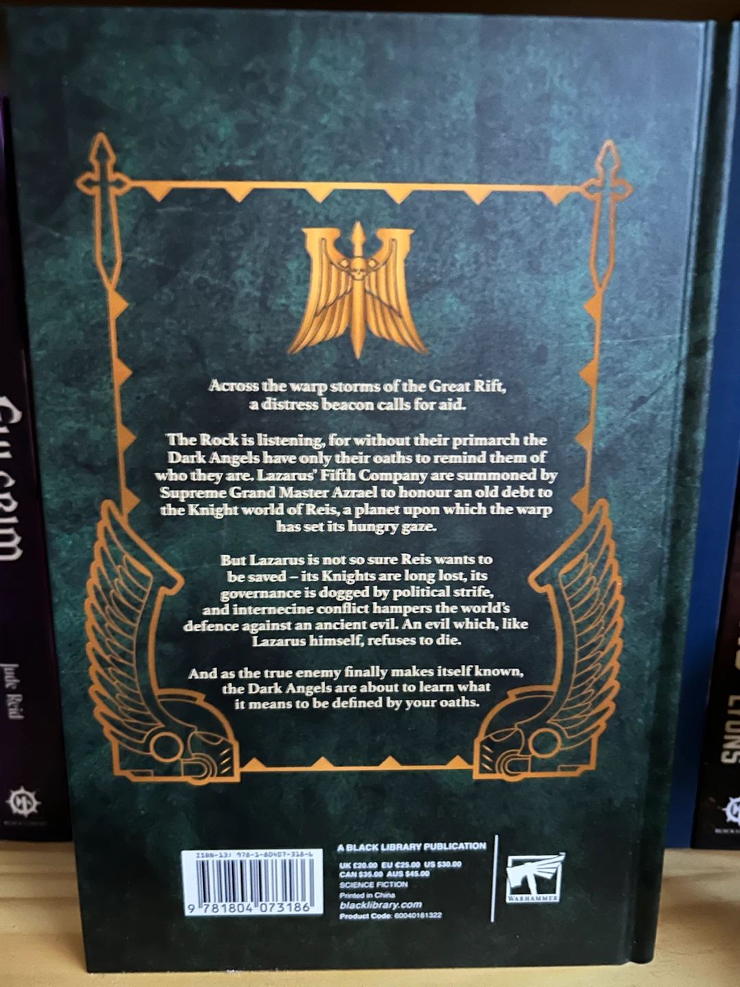 Lazarus: Enmity's Edge - Warhammer Black Library Novel (HC) - photo 2