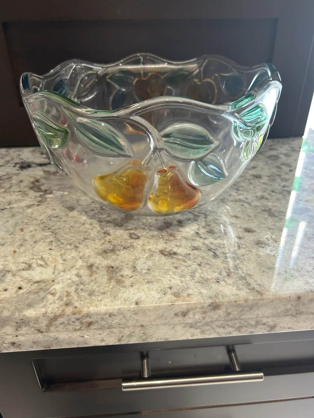 Waltherglas Fruit Design Glass Bowl - photo 4