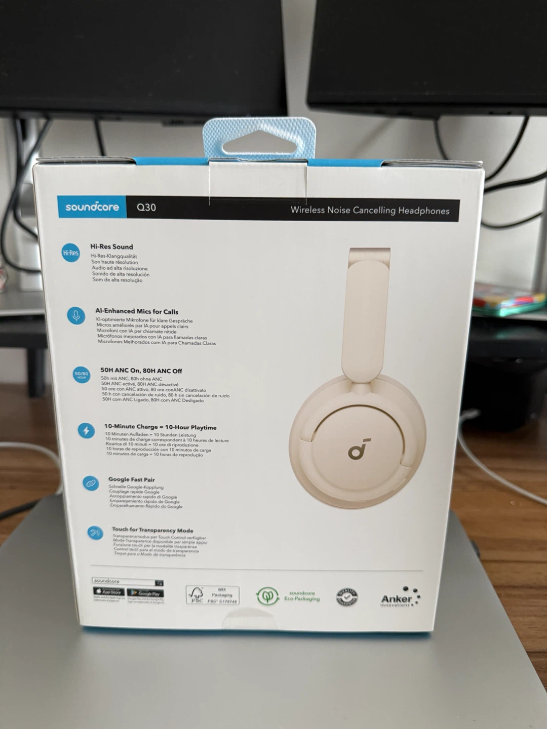Soundcore Q30 Wireless Noise Cancelling Headphones - photo 2