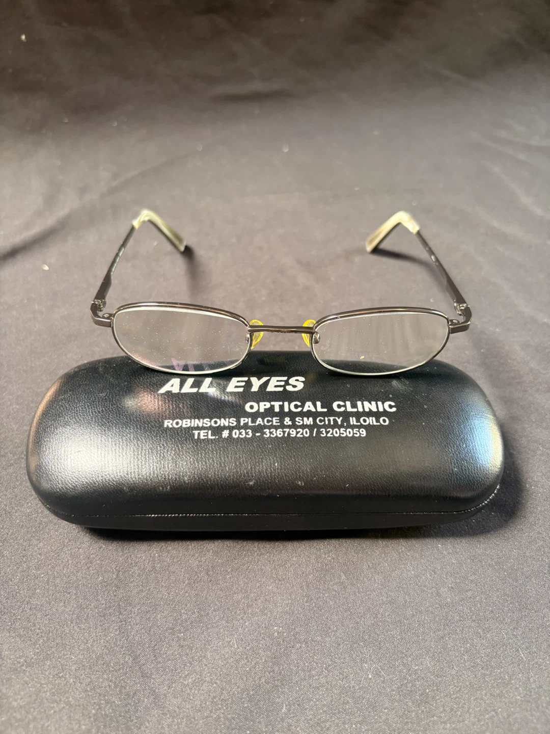 Prescription All Eyes Optical Glasses with black Case