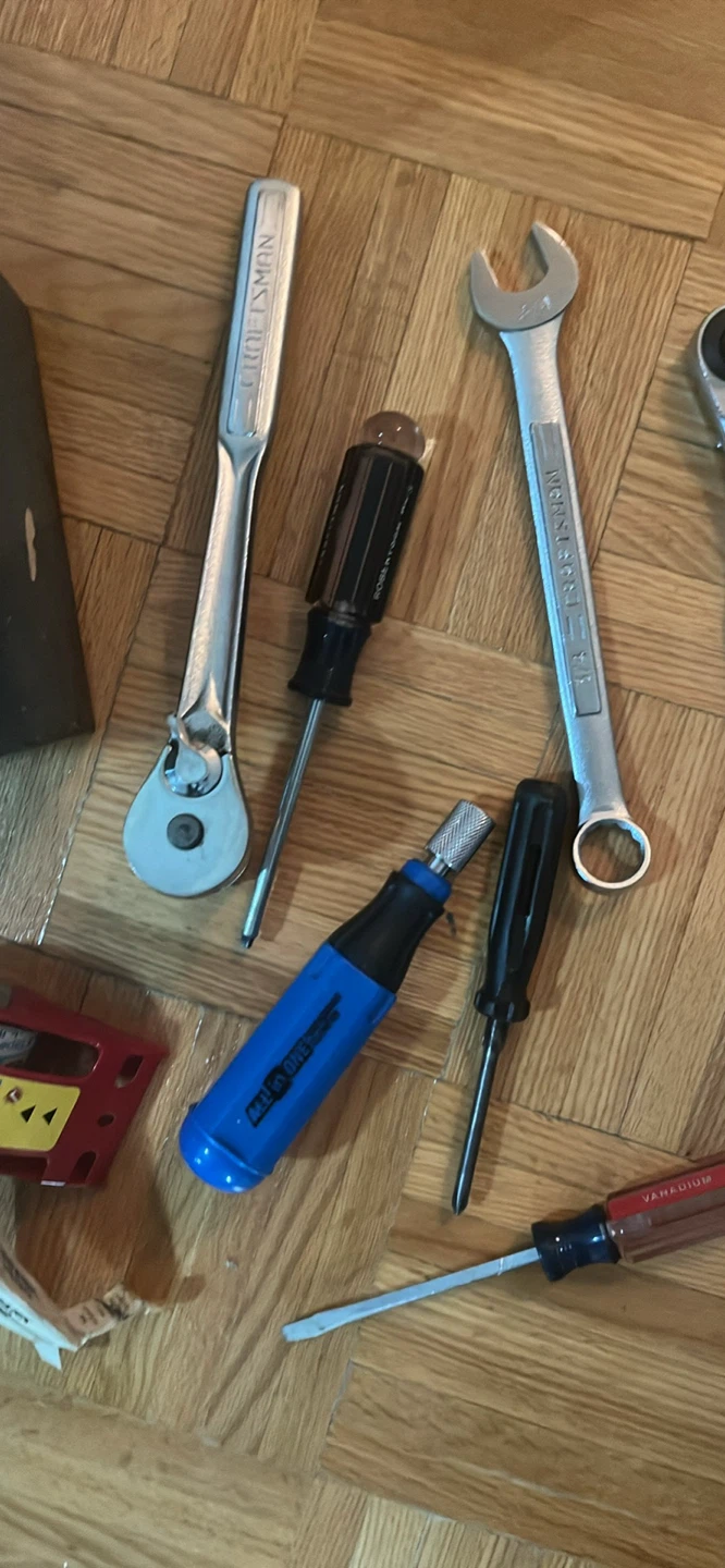 Craftsman and other assorted tools in toolbox - photo 3